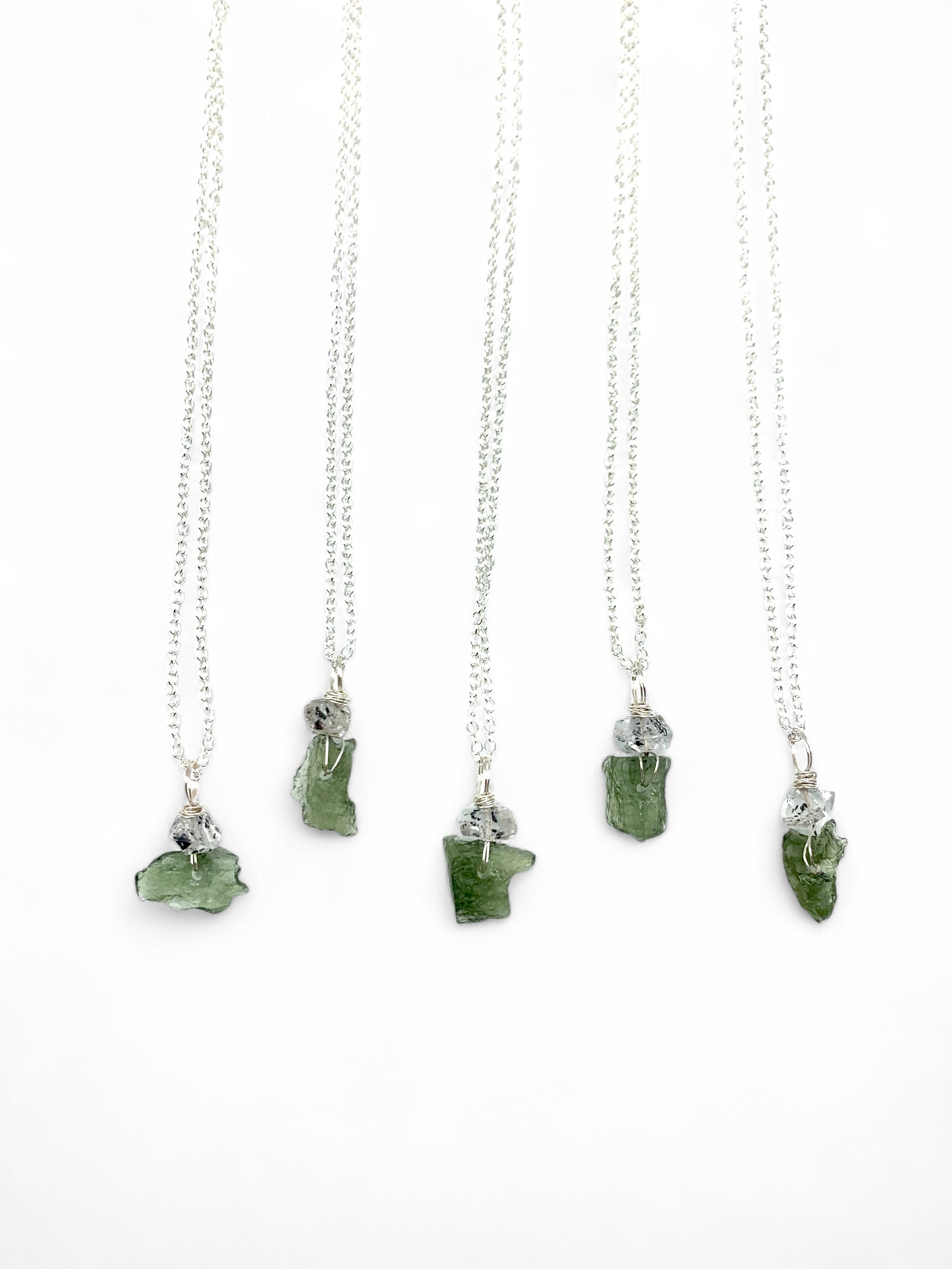 Necklace - Moldavite "A Little Bit of Moldavite"